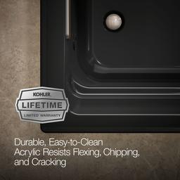 Archer 72'' x 36'' alcove whirlpool bath, right drain - image 7