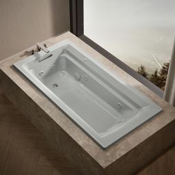 Archer 72'' x 36'' drop-in Heated BubbleMassageE air bath - image 2