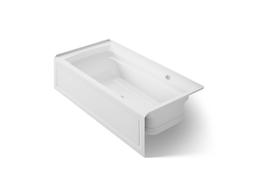 Archer 72'' x 36'' alcove Heated BubbleMassageE air bath with Bask heated surface, right drain - image 1