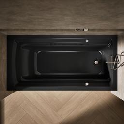 Archer 72'' x 36'' alcove Heated BubbleMassageE air bath with Bask heated surface, right drain - image 6