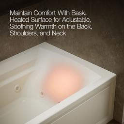 Archer 72'' x 36'' alcove whirlpool bath with Bask heated surface, left drain - image 7