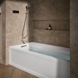 Archer 72'' x 36'' alcove bath, left drain - image 2