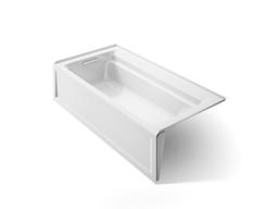 Archer 72'' x 36'' alcove bath, left drain - image 1