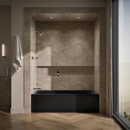 Archer 72'' x 36'' alcove bath, left drain - image 4