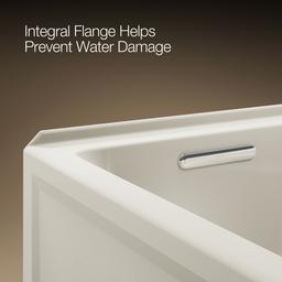 Archer 72'' x 36'' alcove bath, left drain - image 9