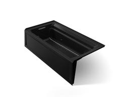 Archer 72'' x 36'' alcove bath with Bask heated surface, left drain - image 1