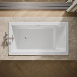 Underscore 66'' x 36'' drop-in bath with Bask heated surface - image 8