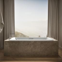 Underscore 72'' x 42'' drop-in bath with Bask heated surface - image 4