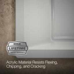 Underscore 72'' x 42'' drop-in bath with Bask heated surface - image 9