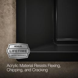 Underscore 72'' x 42'' drop-in bath with Bask heated surface - image 9