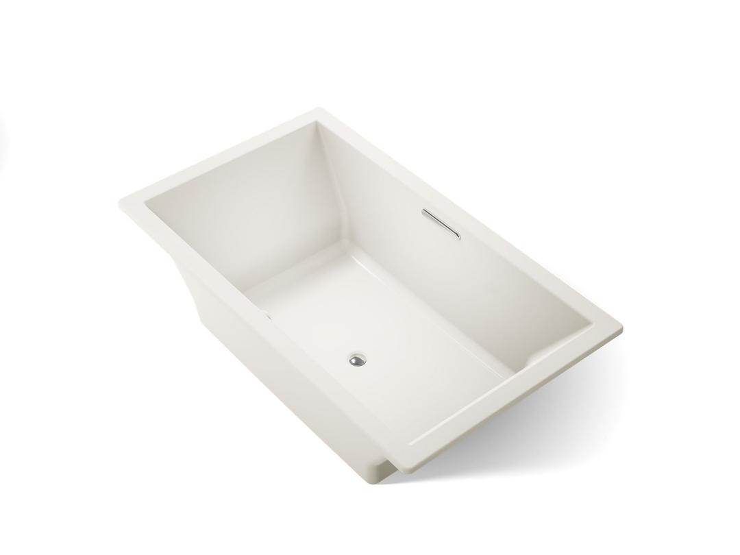 Underscore 72'' x 42'' drop-in bath with Bask heated surface by Kohler