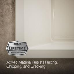 Underscore 72'' x 42'' drop-in bath with Bask heated surface - image 9