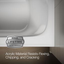 Bancroft 60'' x 32'' alcove bath, left drain - image 10