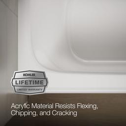 Bancroft 60'' x 32'' alcove bath right drain - image 10