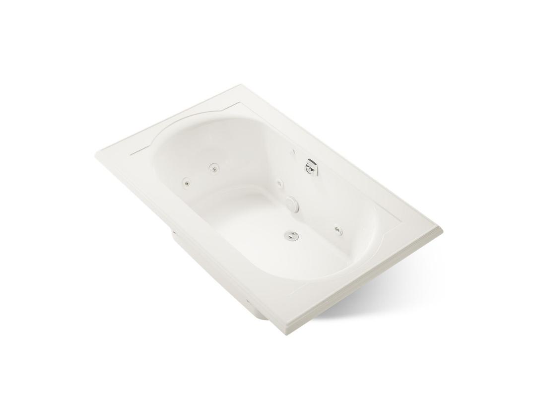 Kohler Memoirs 66'' X 42'' Drop-in Whirlpool Bath - Biscuit by Kohler