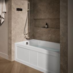 Devonshire 60'' x 32'' alcove bath, left drain - image 2
