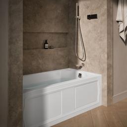 Devonshire 60'' x 32'' alcove bath, right drain - image 2