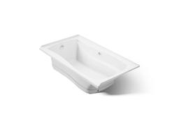 Kohler Mariposa 66'' X 36'' Alcove Heated Bubblemassagee Air Bath with Bask Heated Surface, Left... - image 1
