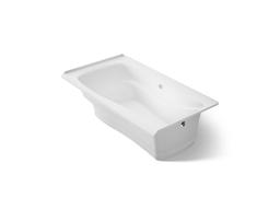 Kohler Mariposa 66'' X 36'' Alcove Heated Bubblemassagee Air Bath, Right Drain - White - image 1