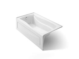 Kohler Mariposa 66'' X 36'' Alcove Bath, Left Drain - White - image 1