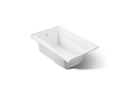 Kohler Mariposa 60'' X 36'' Alcove Heated Bubblemassagee Air Bath, Left Drain - White - image 1