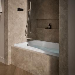 Kohler Mariposa 60'' X 36'' Alcove Heated Whirlpool, Left Drain And Heater - White - image 2