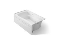 Kohler Mariposa 60'' X 36'' Alcove Whirlpool Bath Bask Heated Surface, Right Drain - White - image 1