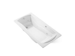 Kohler Mariposa 72'' X 36'' Drop-in Whirlpool Bath With Bask Heated Surface - White - image 1