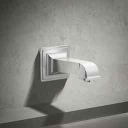 Kohler Pinstripe Pure Wall-mount Bath Spout - - Polished Chrome - image 2