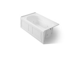 Devonshire 60'' x 32'' alcove heated whirlpool bath, right drain - image 1