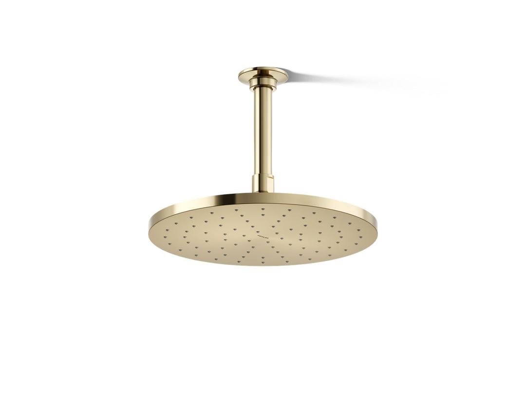 Contemporary Round 10'' single-function rainhead, 1.75 gpm by Kohler