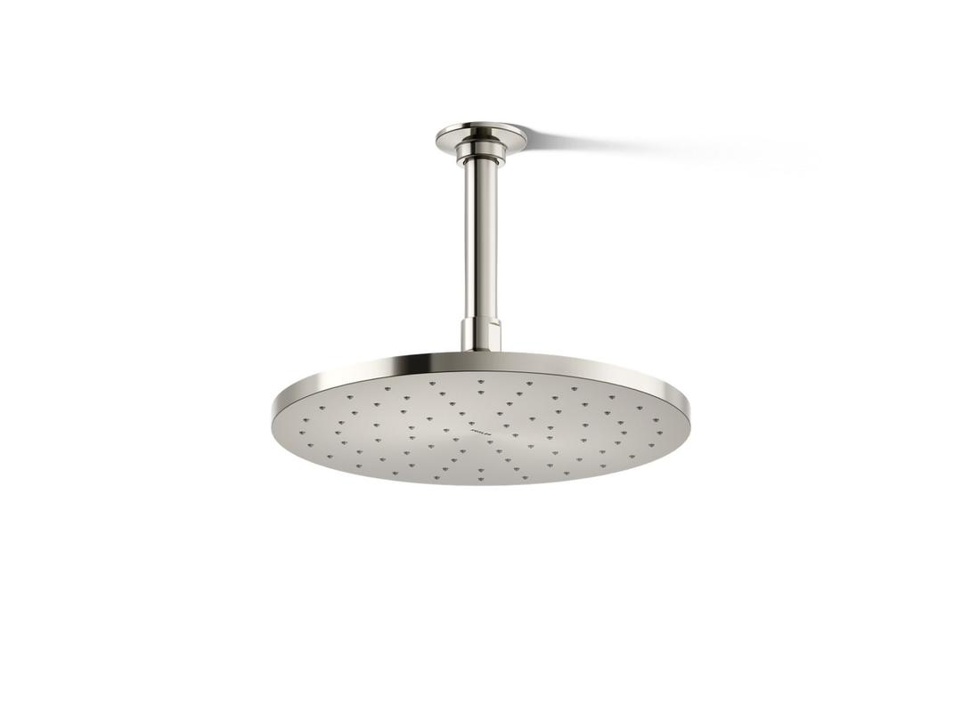 Contemporary Round 10'' single-function rainhead, 1.75 gpm by Kohler