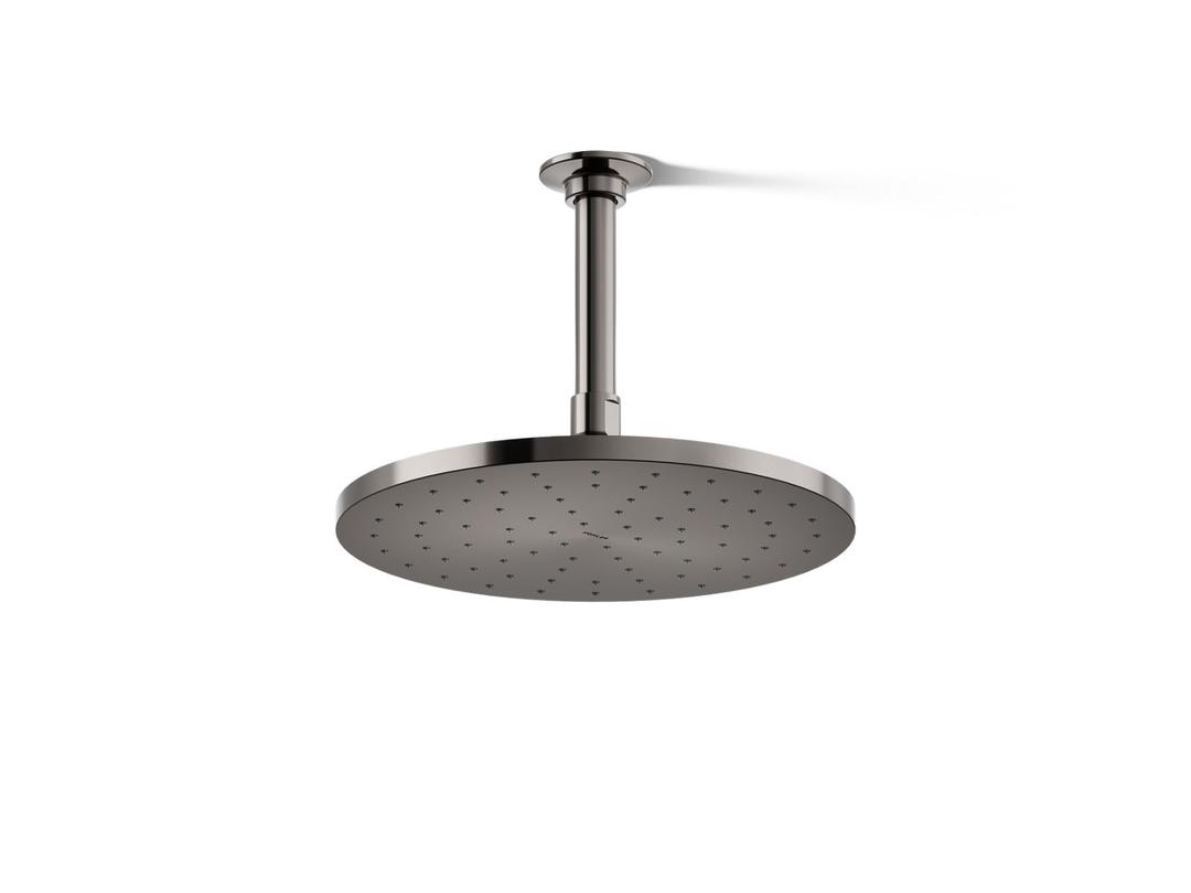 Contemporary Round 10'' single-function rainhead, 1.75 gpm by Kohler