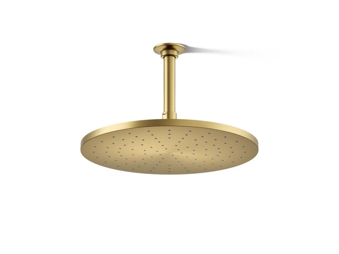 Contemporary Round 12'' single-function rainhead, 2.5 gpm by Kohler