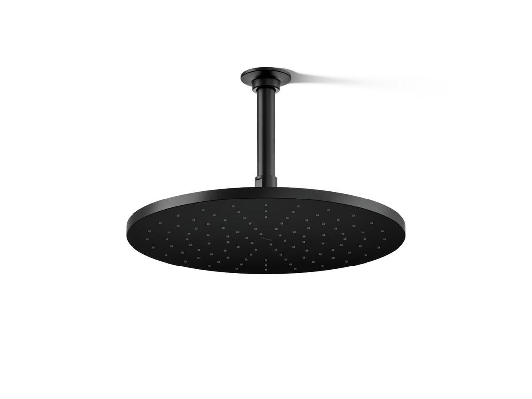 Contemporary Round 12'' single-function rainhead, 2.5 gpm by Kohler