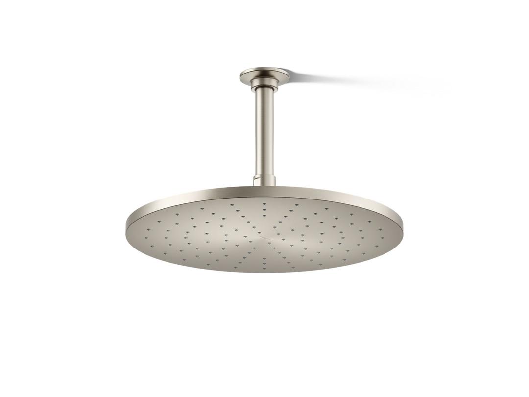 Contemporary Round 12'' single-function rainhead, 2.5 gpm by Kohler