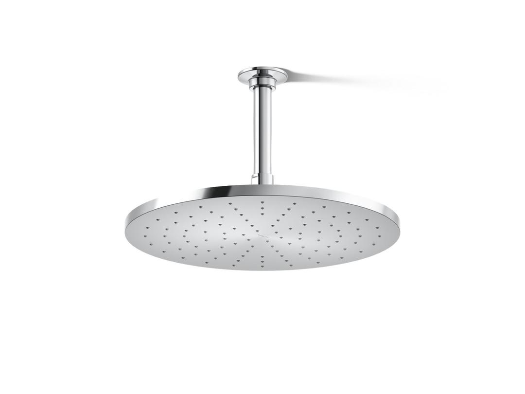 Contemporary Round 12'' single-function rainhead, 2.5 gpm by Kohler