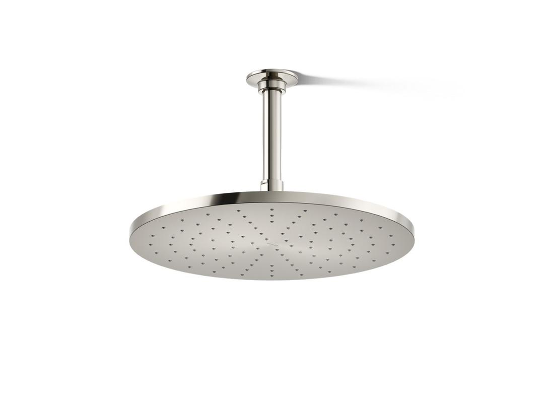 Contemporary Round 12'' single-function rainhead, 2.5 gpm by Kohler