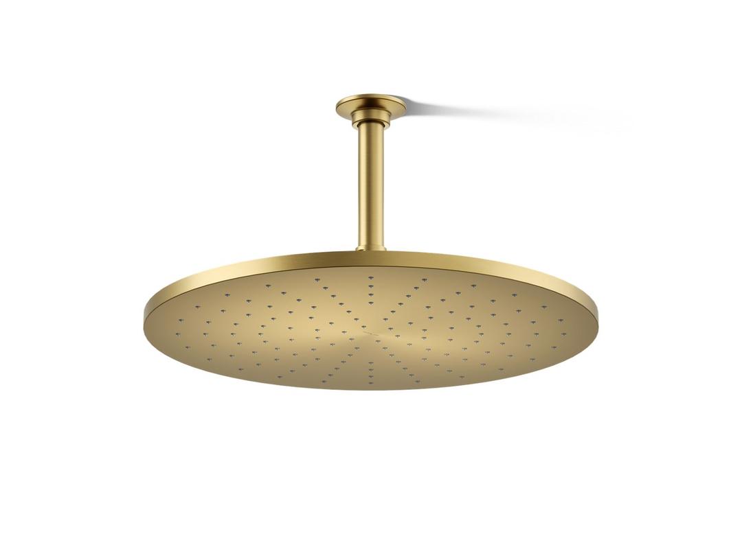Contemporary Round 14- single-function rainhead, 2.5 gpm by Kohler
