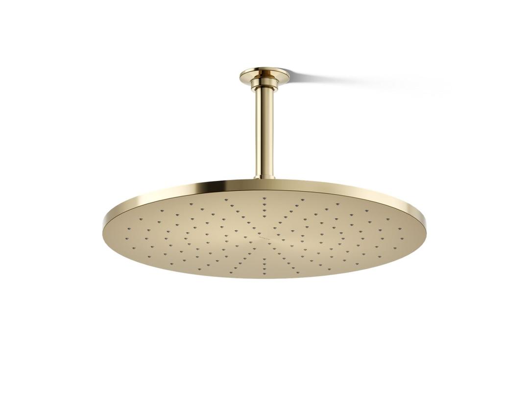 Contemporary Round 14- single-function rainhead, 2.5 gpm by Kohler