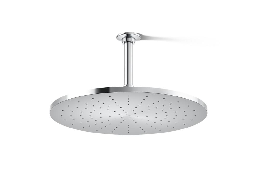 Contemporary Round 14- single-function rainhead, 2.5 gpm by Kohler