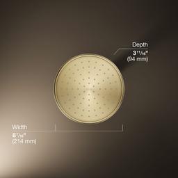 8'' single-function rainhead, 2.5 gpm - image 3