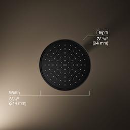 8'' single-function rainhead, 2.5 gpm - image 3