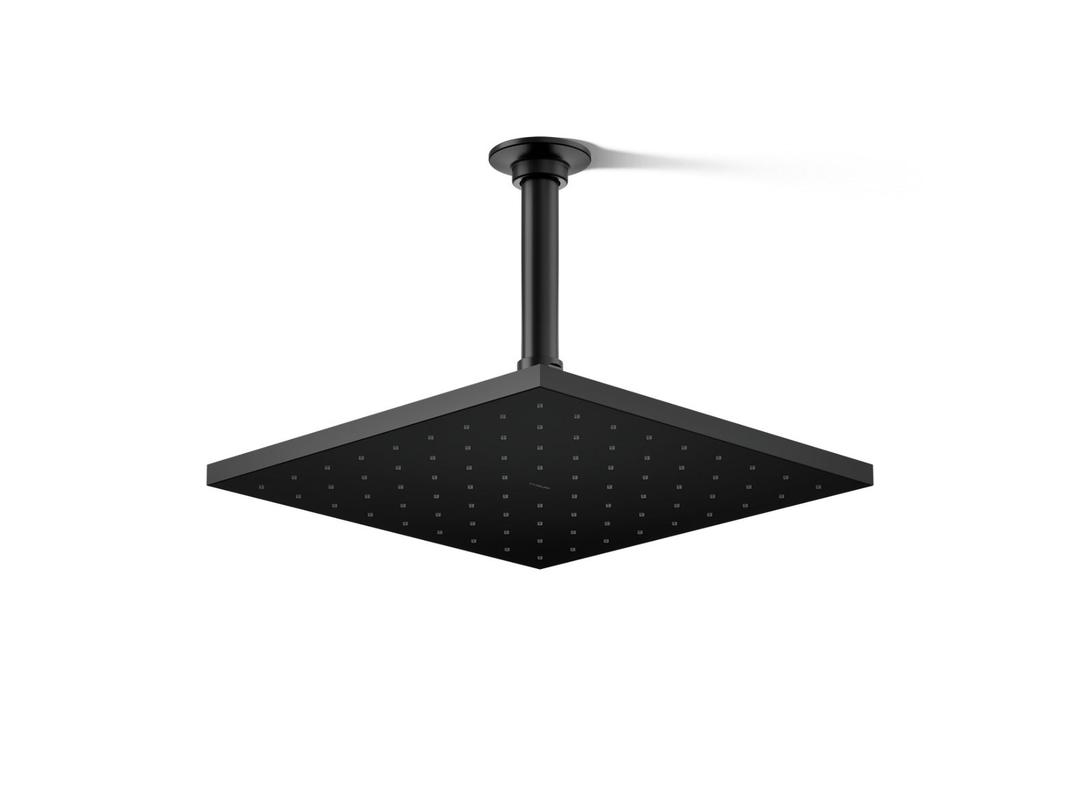 Contemporary Square 10'' single-function rainhead, 1.75 gpm by Kohler