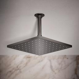 Contemporary Square 10'' single-function rainhead, 1.75 gpm - image 2