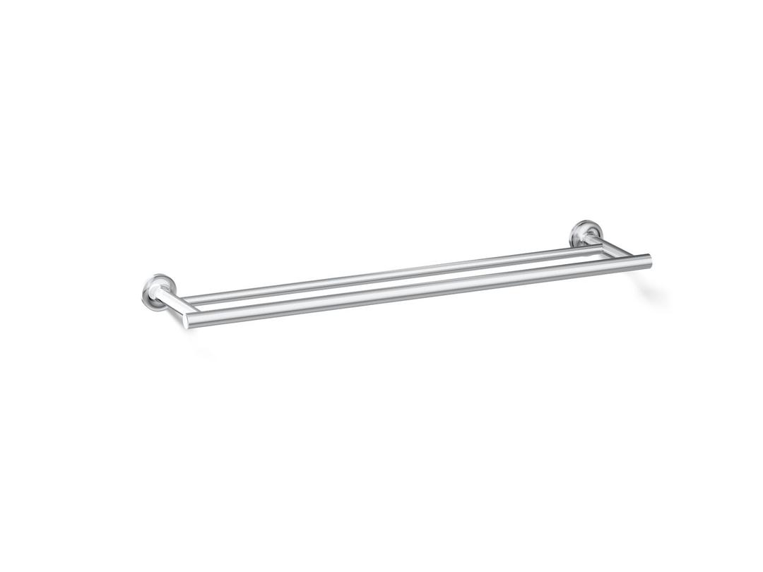 Kohler Purist 24'' Double Towel Bar - - Polished Chrome by Kohler