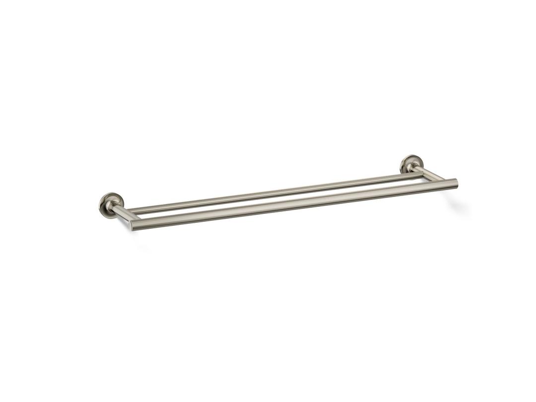 Kohler Purist 24'' Double Towel Bar - Vibrant Polished - Nickel by Kohler