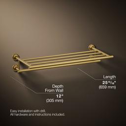 Kohler Purist Hotelier - Vibrant Brushed Moderne - Brass - image 3