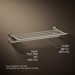 Kohler Purist Hotelier - Vibrant - Brushed Nickel - image 3