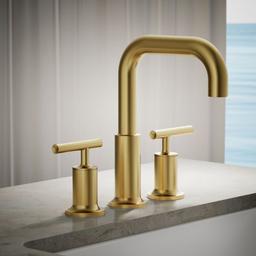 Kohler Purist Deck-mount Bath Spout - Vibrant Brushed Moderne - Brass - image 2